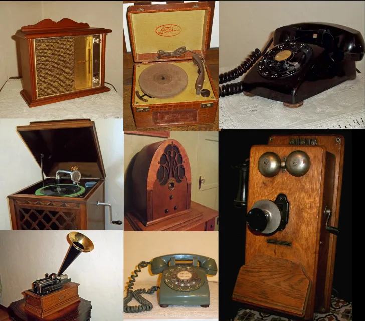 Phonographs - Radios - Telephones