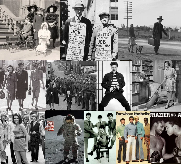 20th Century By Decades